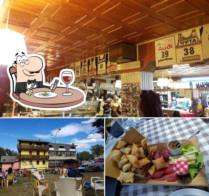La foto della cibo e interni di Hotel Rifugio Calvanella