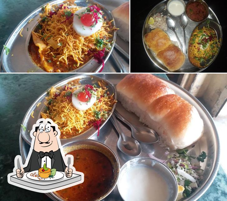 Food at Hotel Gurudatta and misal house