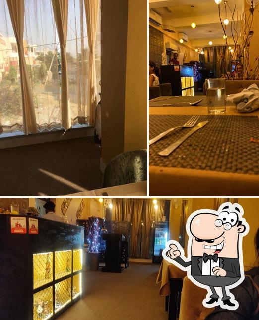 The interior of -Best Family Restaurant in Ajmer Best Vegetarian Restaurant in Ajmer