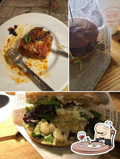 Platti al La Mangiatoia PANINI ROMANI