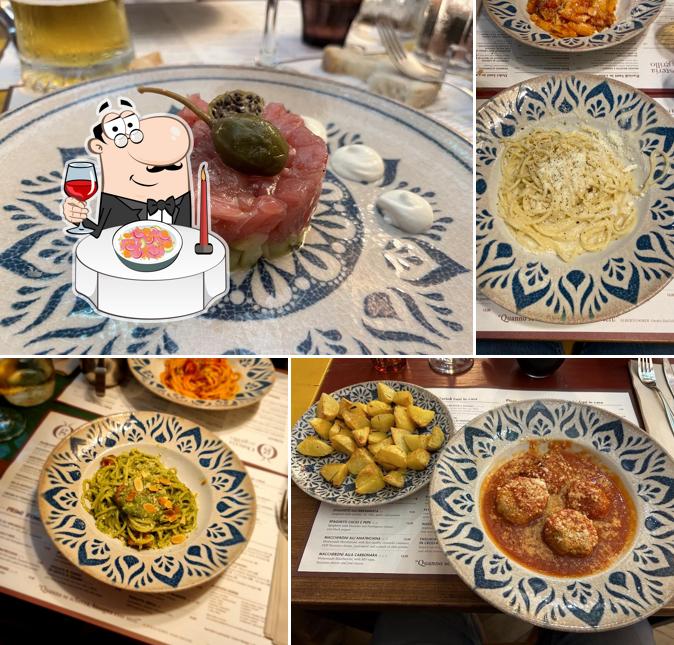 Tartare di tonno al Osteria del Grillo al Pantheon