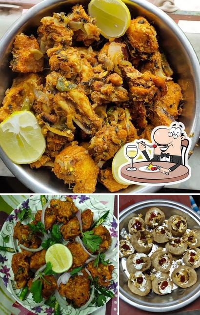 Food at R One Restaurant