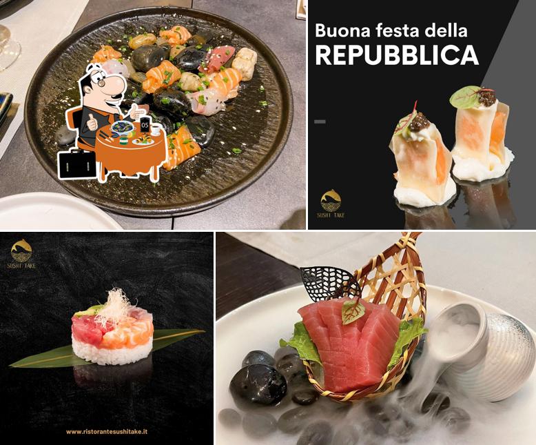 Cozze al Ristorante Sushi Take