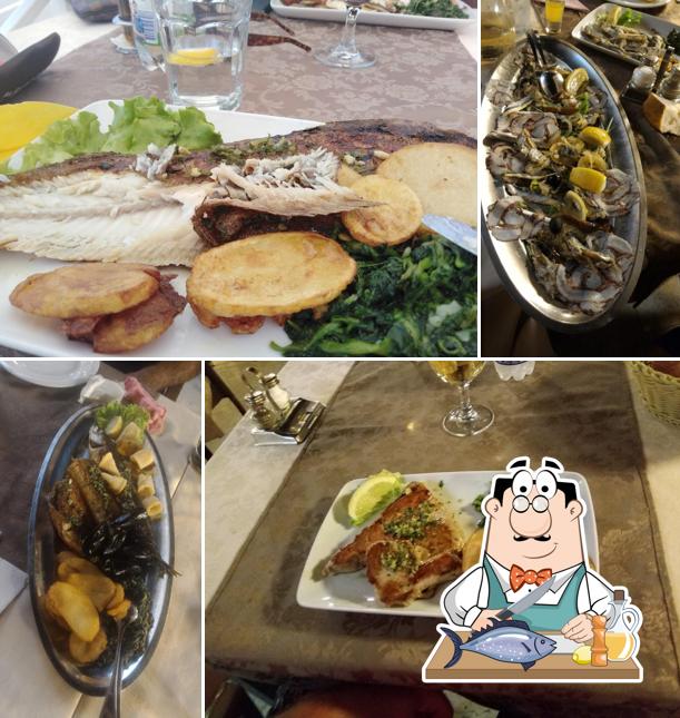Salmone grigliato al Restaurant Škver Da Mario