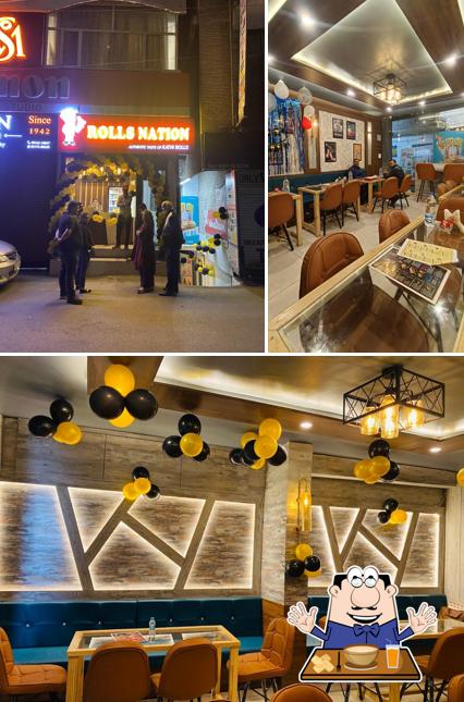 Among different things one can find food and exterior at Rolls Nation
