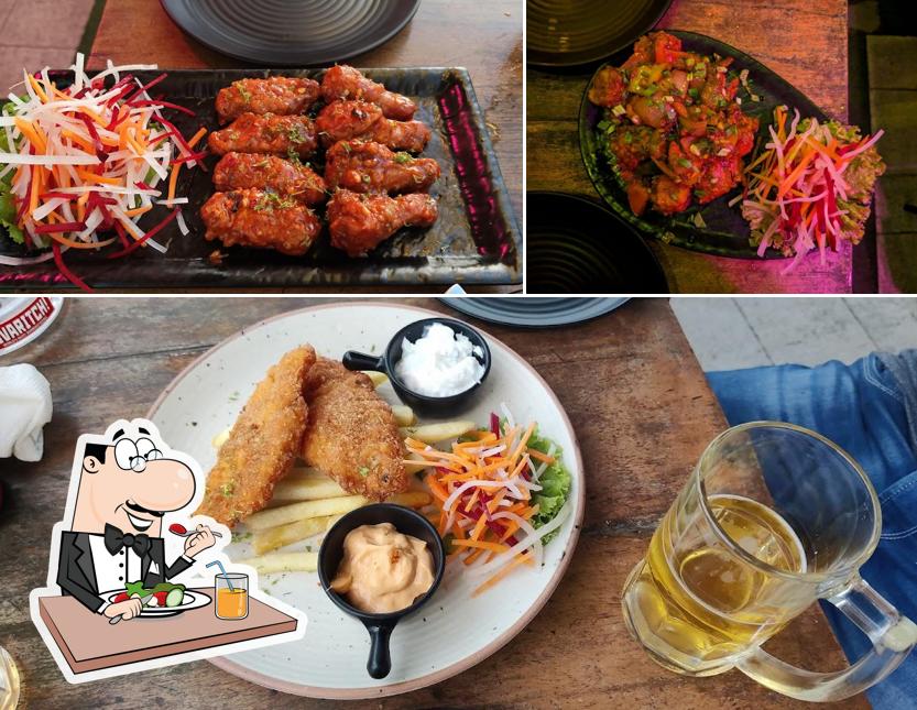 Food at The Whiskey Bar & Grill