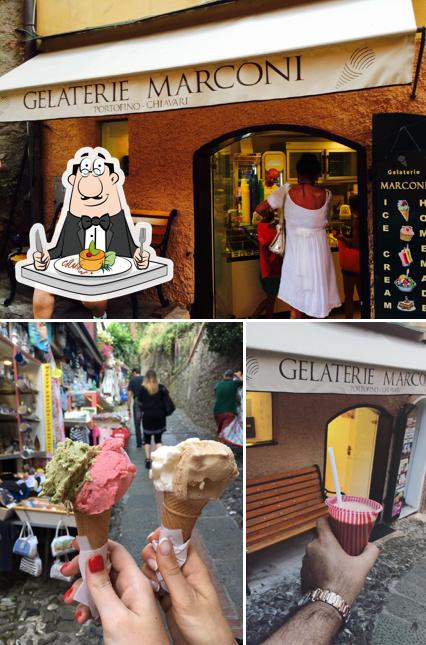 Guarda la immagine che presenta la cibo e interni di Gelateria Marconi