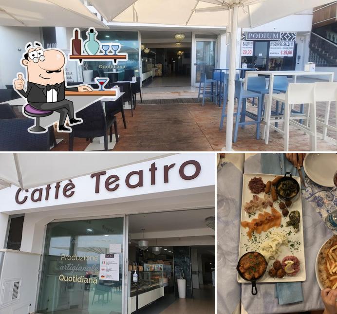 Gli interni di Caffè Teatro
