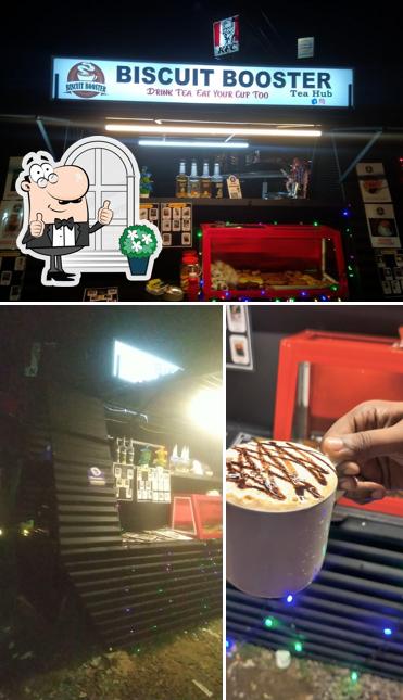 Biscuit Booster is distinguished by exterior and beverage