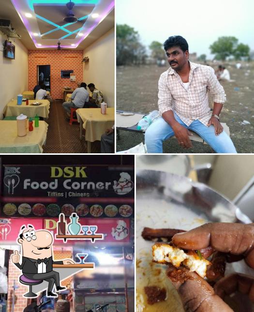 The interior of DSK food corner