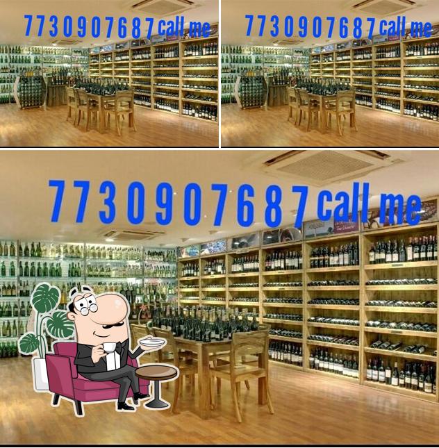 Check out how Ramesh Wine Stores looks inside