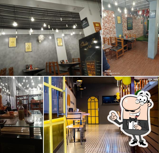 The interior of Size Zero Cafe