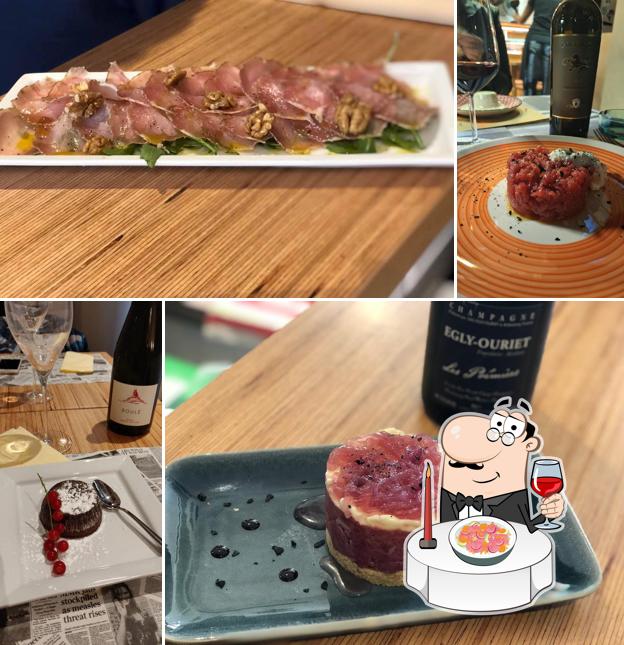 Tartare di tonno al TVB Tuscan wine bar