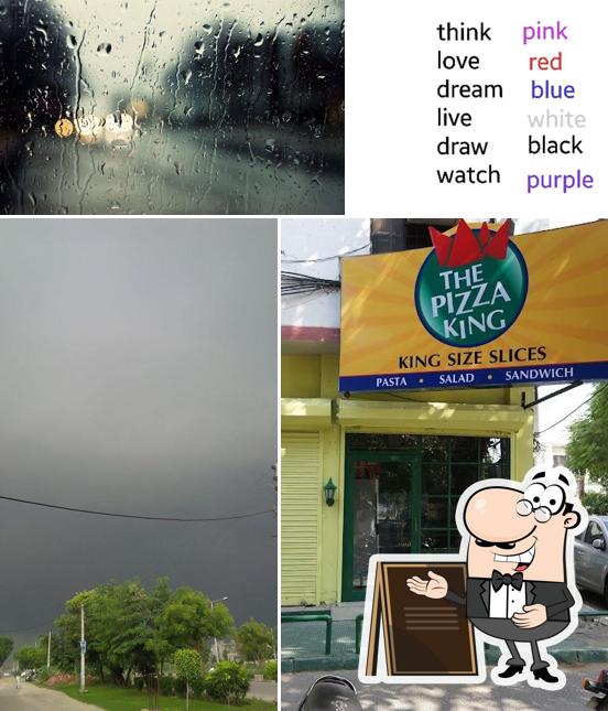 The exterior of The Pizza King