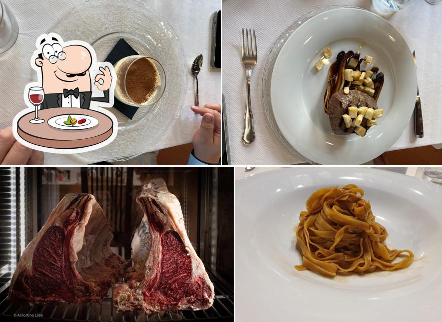 Cibo al Ristorante al Fortino