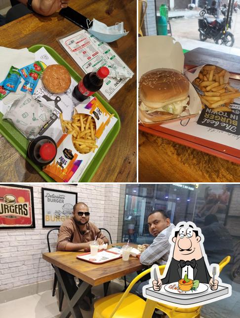 Check out the image displaying food and interior at Burger House
