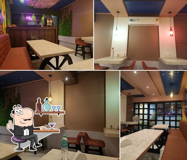 The interior of THE COFFEE CLUB CAFE & RESTRO