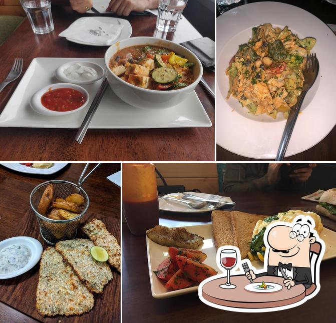 Food at Getafix Cafe