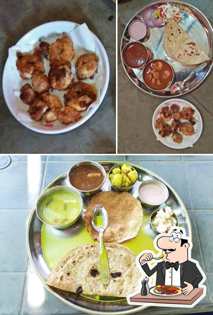Food at Hotel Shivshambho