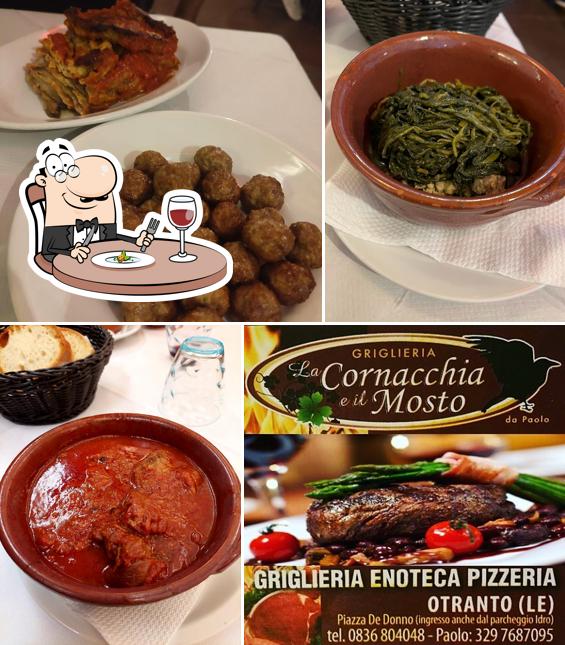 Platti al La Cornacchia e il Mosto