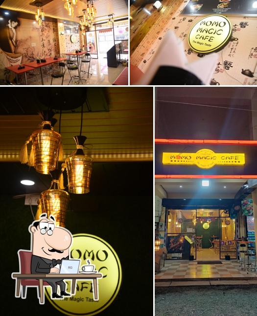 Check out how Momo Magic Cafe looks inside
