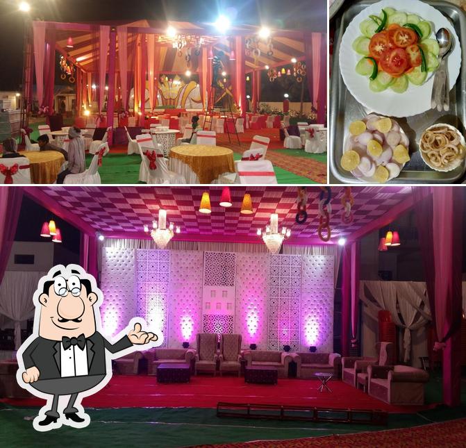 Among different things one can find interior and food at Hotel Prakash, Restaurant & Marriage Lawn