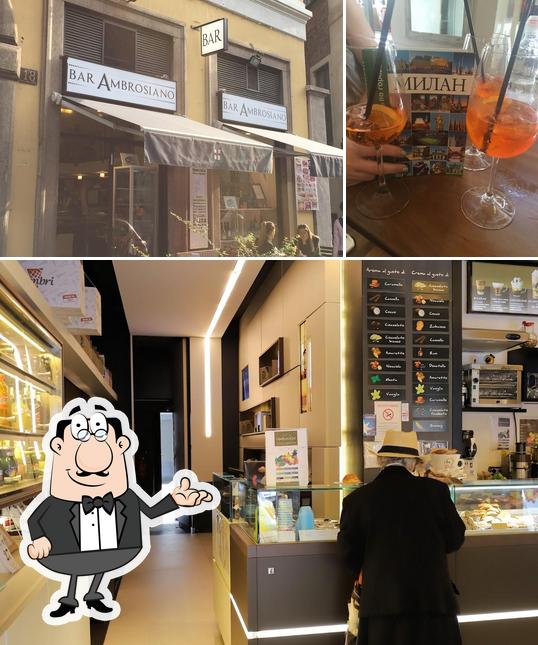 La immagine della interni e birra di Bar Ambrosiano