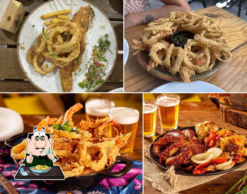 Comida em Bar do Cabo