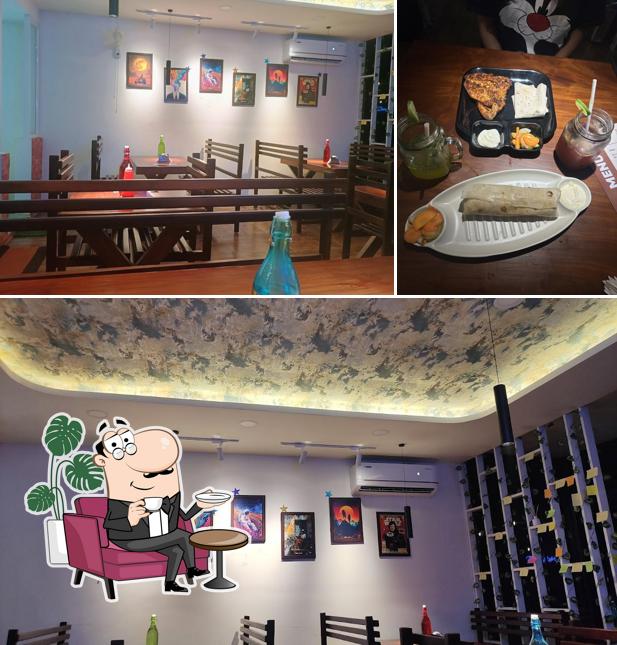 The interior of Burn Bistro Cafe