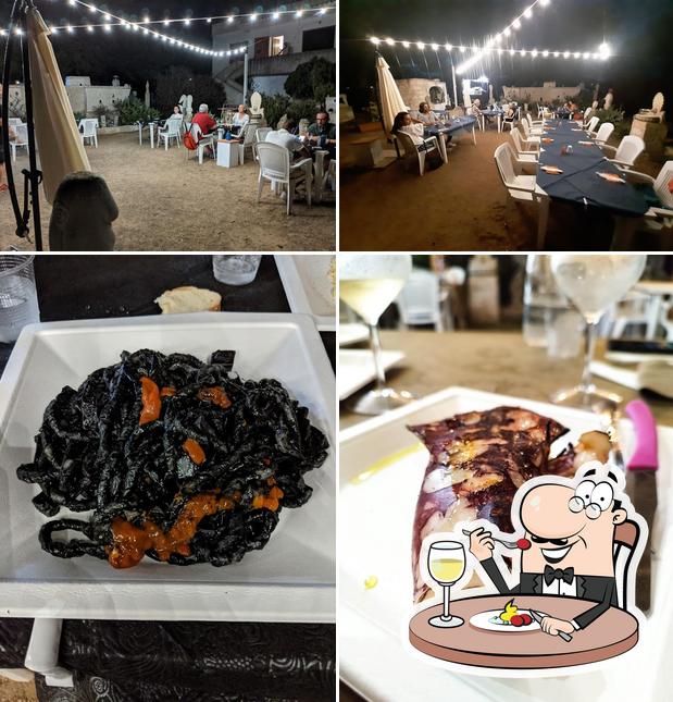 Tra le diverse cose da Colapesce street food si possono trovare la cibo e interni