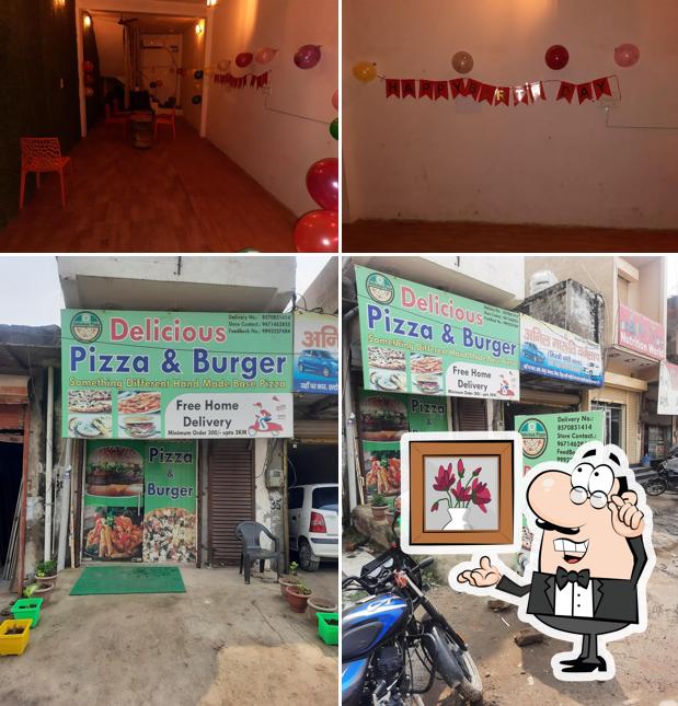 Check out how Delicious pizzas & burger looks inside