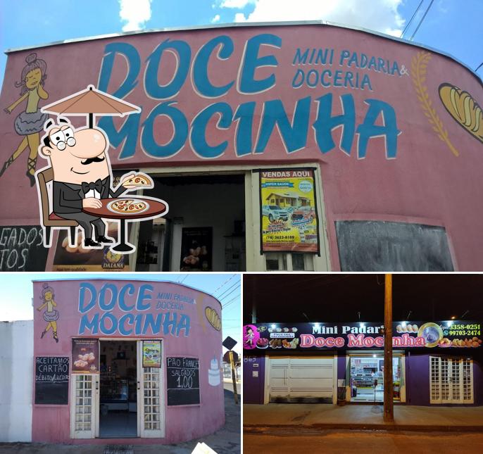 O exterior do Doce Mocinha Salgados 1 Real