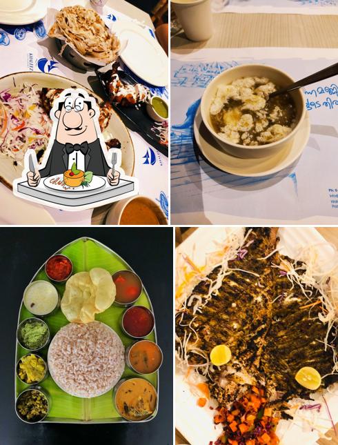 Food at Khaleez Restaurant