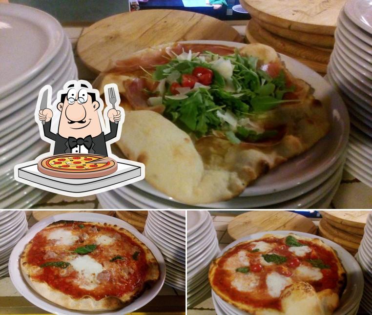 Scegli tra le molte varianti di pizza
