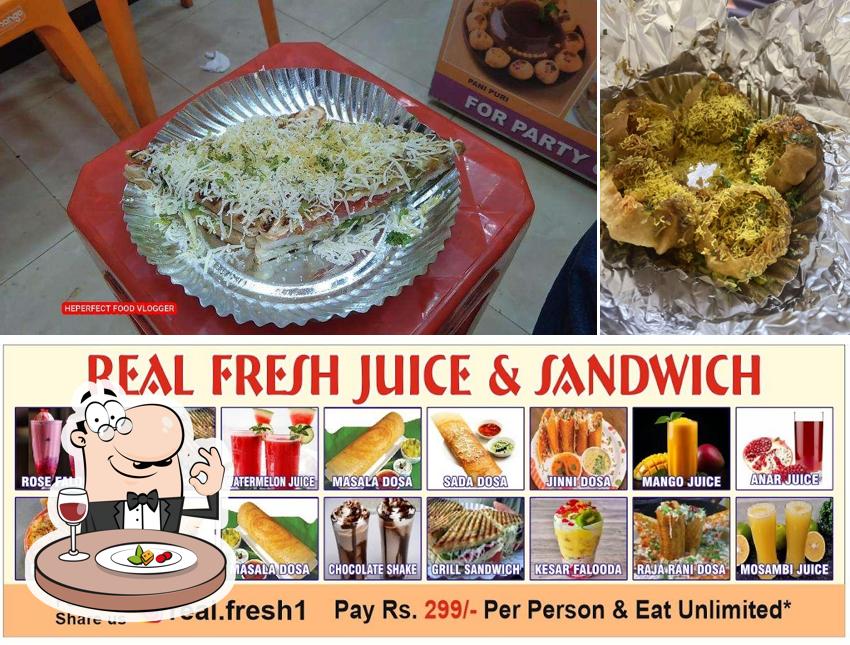 Meals at Real Fresh Juice & Sandwich