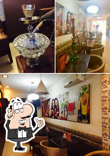 The interior of The Fog Sheesha Lounge & Cafe