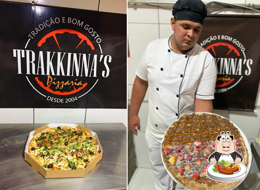 Comida em Trakkinna's Pizzaria