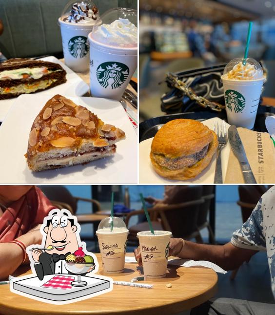 Starbucks provides a number of sweet dishes