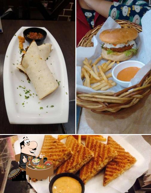 Food at The Ice Cafe