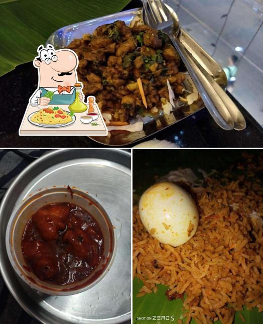 Food at Anjappar Chettinad A/C Restaurant