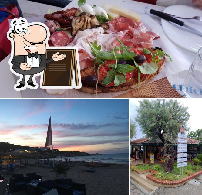 Questa è la immagine che raffigura la esterno e cibo di Bar Pegaso