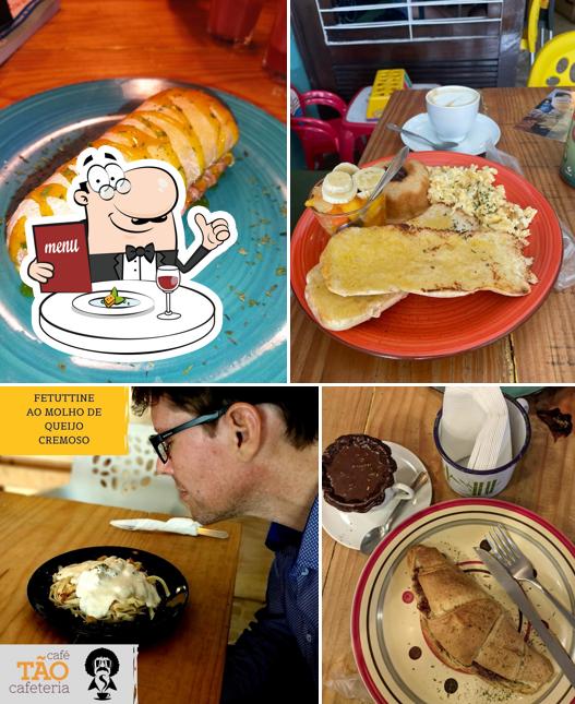 Comida em Café Tão - Cafeteria