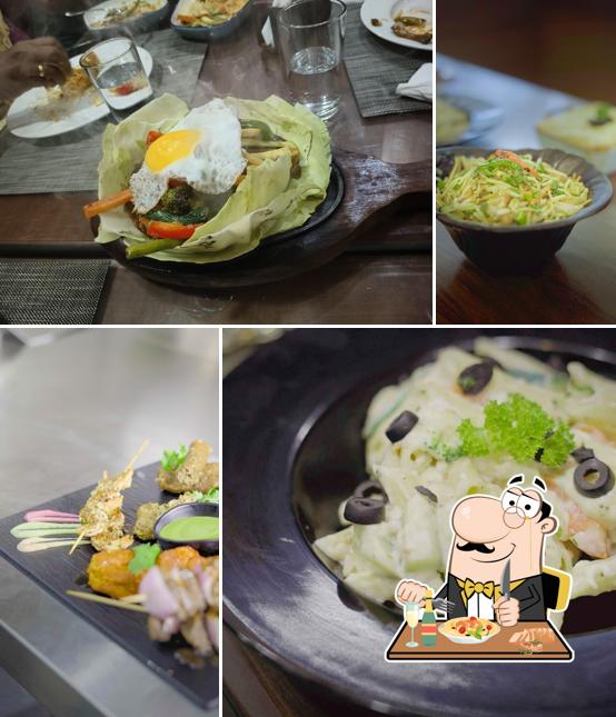 Food at Copper Dog Restaurant