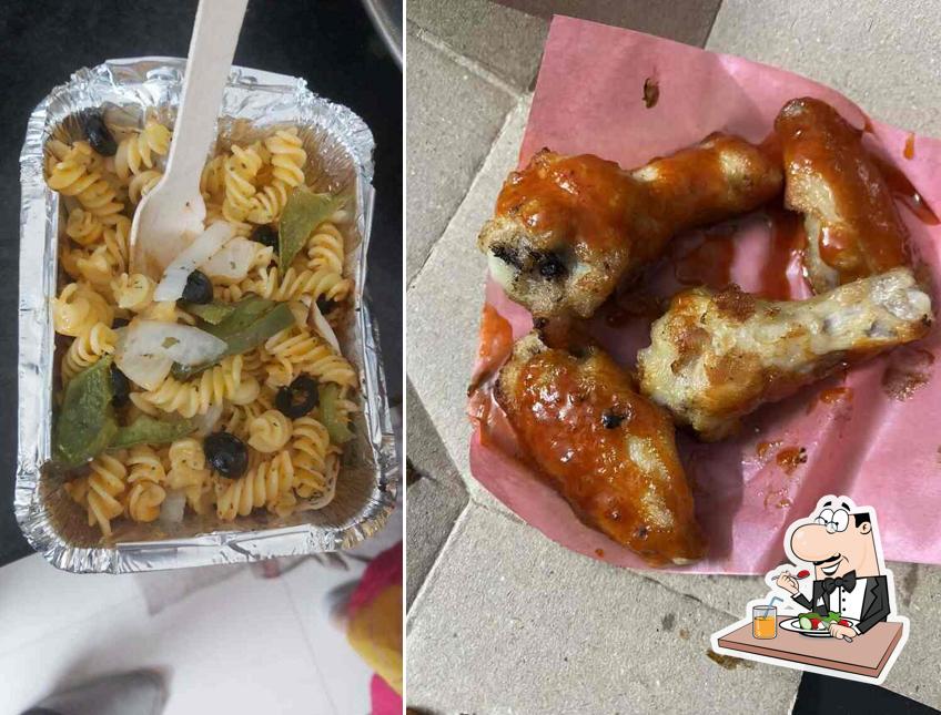 Food at Domino's Pizza