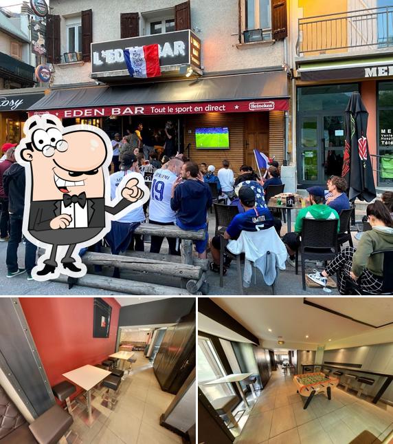 Jetez un coup d’œil à quoi ressemble Eden Bar à l'extérieur