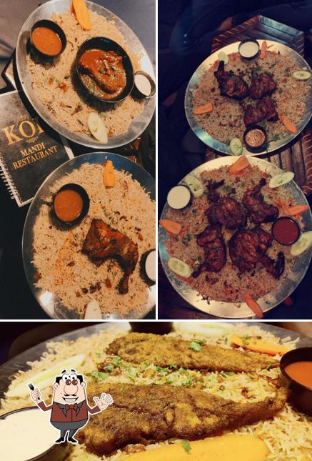 Food at Koi Mandi Restaurant