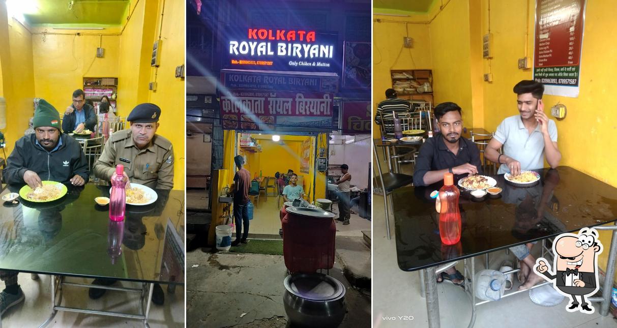 The interior of Kolkata Biryani