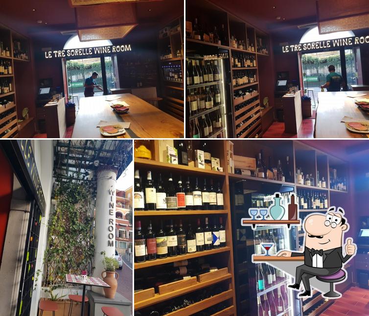 Siediti a un tavolo di Le Tre Sorelle Wine Room