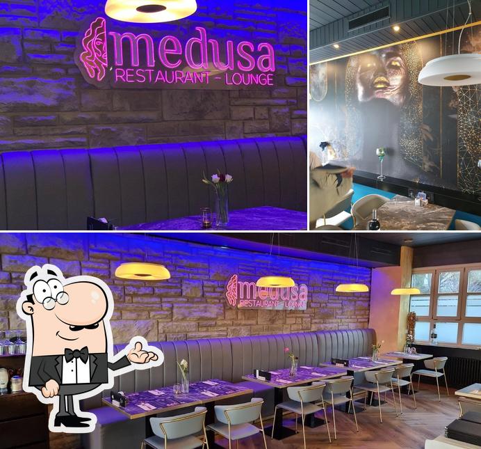 Gli interni di Medusa Restaurant Grillhaus & Lounge