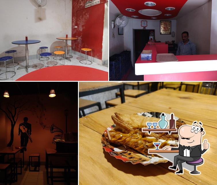 Take a seat at one of the tables at Patiz Point